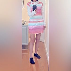 Nike DRI-FIT golf dress with two side seam pockets in girl’s size large